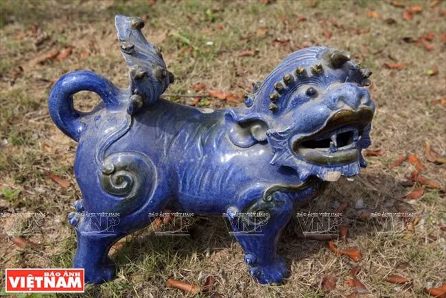 Ce Nghê a conservé sa couleur d'origine. 