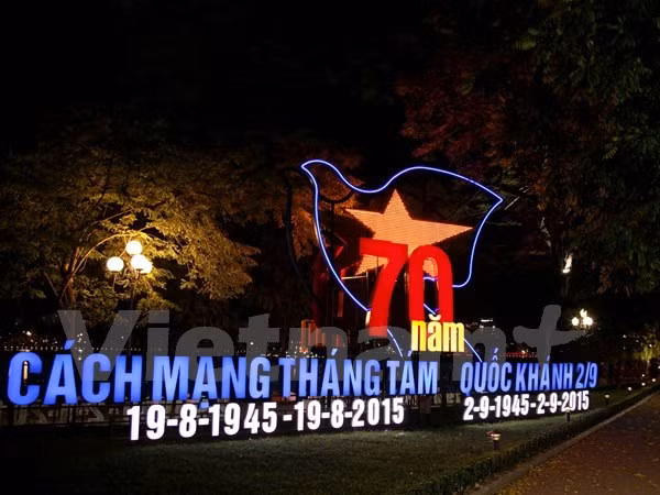 70 ans d'indépendance du Vietnam. 