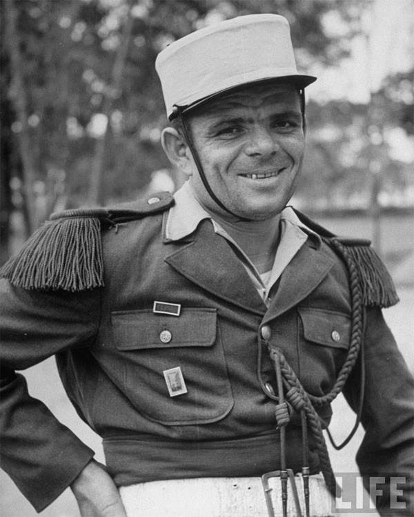 Le portrait d’un légionnaire à Lang Son.