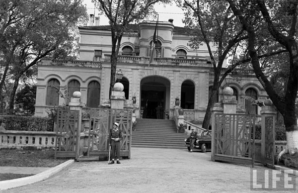 Le palais d’un ministre conseiller français à Lang Son.