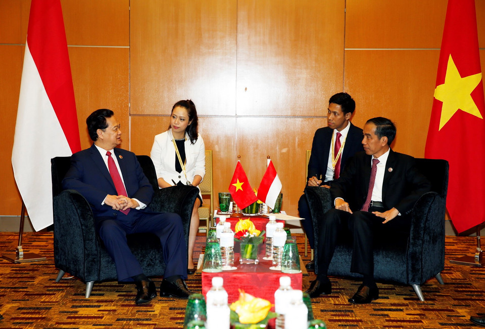 ...le président indonésien Joko Widodo,