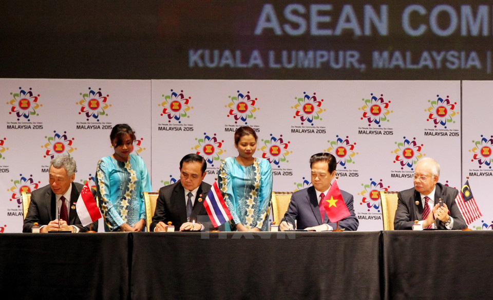 Nguyen Tan Dung a signé la Déclaration de Kuala Lumpur 2015.