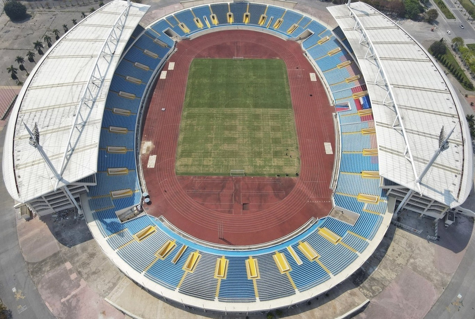 Le stade My Dinh à Hanoï accueillera l'ouverture et le match final de l’épreuve de football des SEA Games 31 et des épreuves d'athlétisme. Photo: VNA