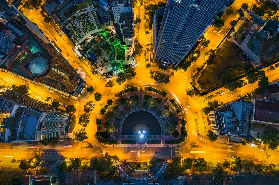  Hô Chi Minh-Ville est la ville qui possède le plus long réseau routier urbain au Vietnam avec une longueur totale de plus de 4 000 km. Photo : Vietnam Illustré