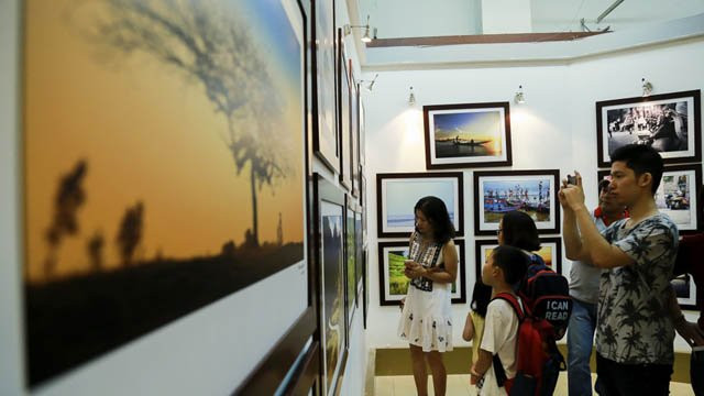 Un espace de l’exposition. 