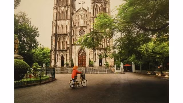 L'œuvre «Matin tôt» de Hoàng Anh Tuân. 