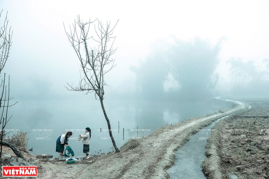 «Bình yên Phố Cáo» (Paix à Pho Cao). Photo: Vietnam Illustré 