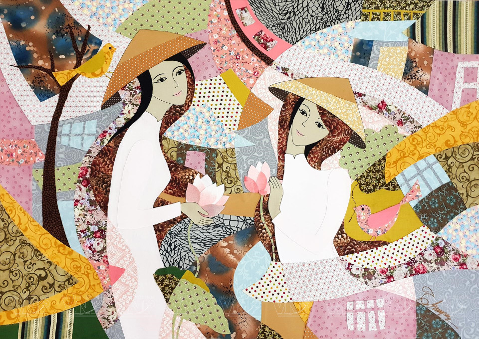 L'œuvre "Rue sans saison".