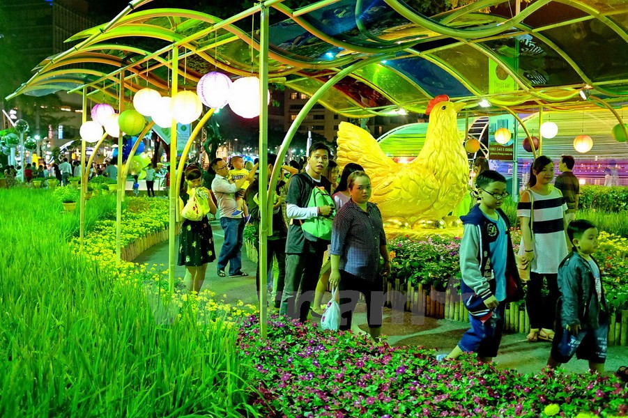 Un coin de la foire.