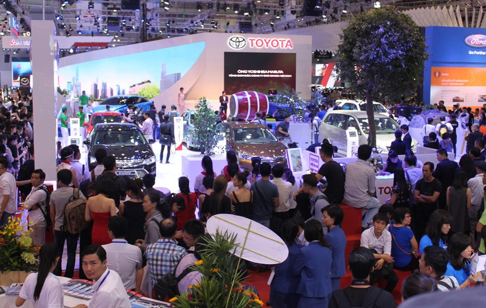 Le Salon de l'automobile du Vietnam a lieu au Centre des foires et des expositions Saigon, au 7e arrondissement de Ho Chi Minh-Ville.