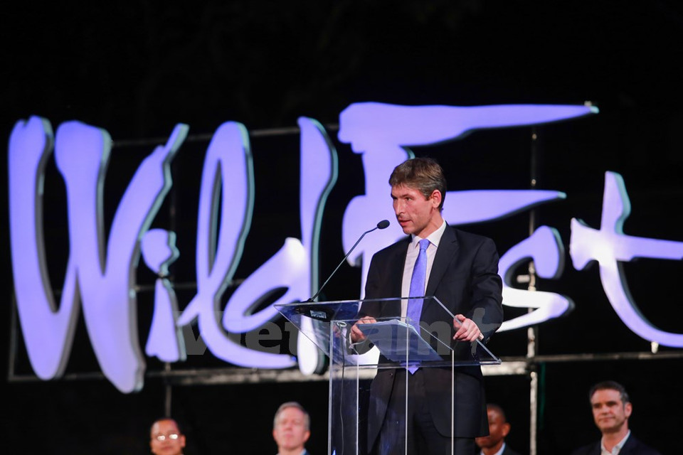 L'ambassadeur du Royaume-Uni Giles Lever a espéré que les jeunes élèvent leur voix pour lutter contre le trafic des animaux sauvages et protéger le rhinocéros. 