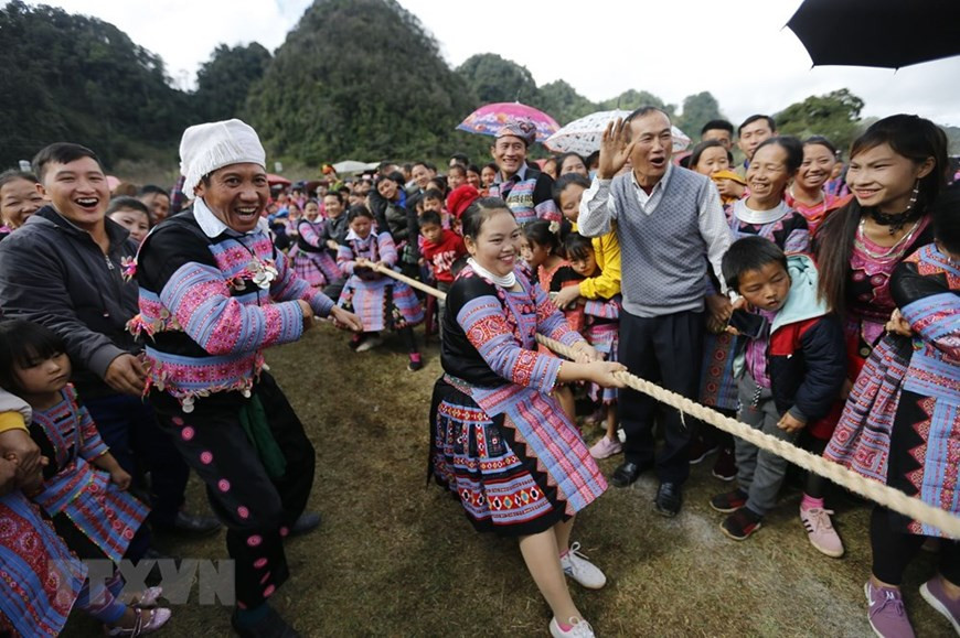 Des jeux traditionnels organisés pendant le festival 