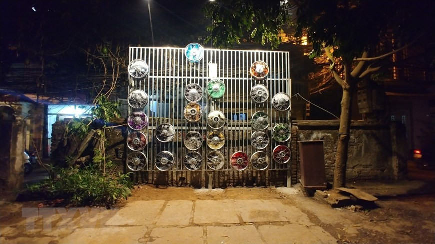 Un oeuvre de l'artiste Trinh Minh Tien.