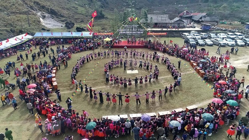 Le festival Gau Tao 2020 a été organisé dans le district de Mai Chau, province septentrionale de Hoa Binh.