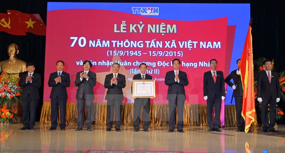 C'est la deuxième fois que l'Agence reçoit cette distinction honorifique de l'Etat. 