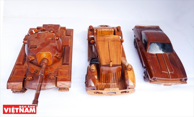 Ces objets de bois vietnamiens sont présents dans plusieurs pays, dont les Etats-Unis, la France, l’Allemagne. 