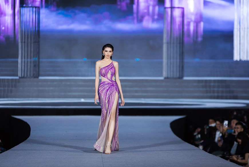 La seconde dauphine de Miss Vietnam 2020 Nguyen Le Ngoc Thao. Photo: Vietnam+
