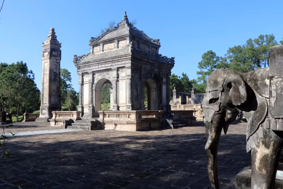 Le tombeau de Dông Khanh. Photo: VNA 