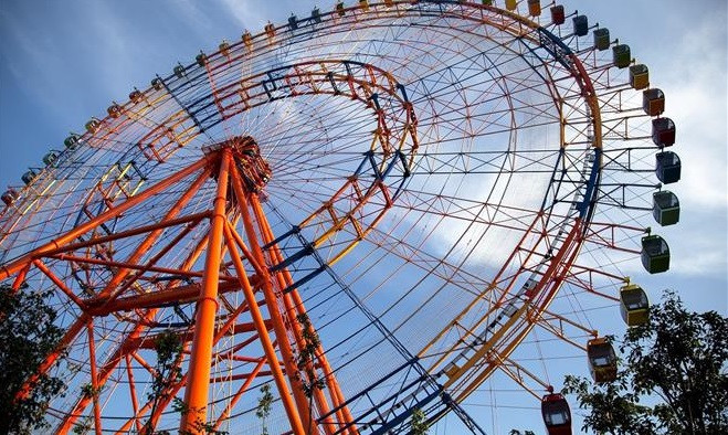 VinWonders construit sur le modèle d'une chaîne de parcs à thème à Phu Quôc, province de Kiên Giang. Photo: VNA