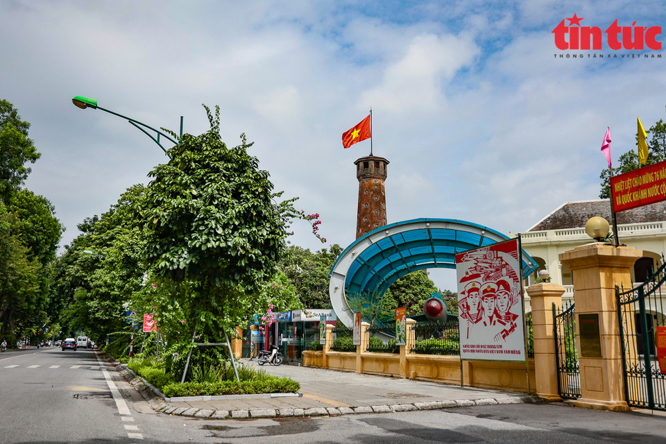 Le Musée de l’Histoire militaire du Vietnam a fermé ses portes. Photo : VNA