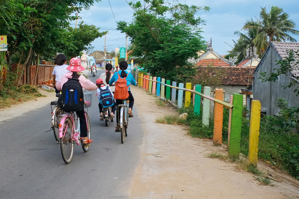Au village de pêcheurs de Tam Thanh, dans la province centrale de Quang Nam.