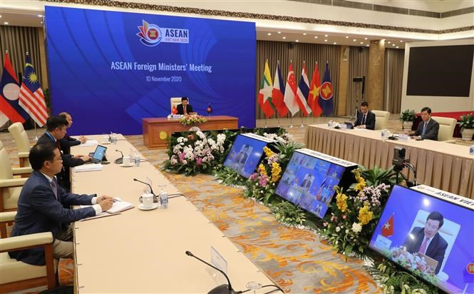 La réunion des ministres des Affaires étrangères de l'ASEAN est organisée pour se préparer au 37e Sommet de l'ASEAN et ses réunions connexes prévues du 12 au 15 novembre sous forme visioconférence.