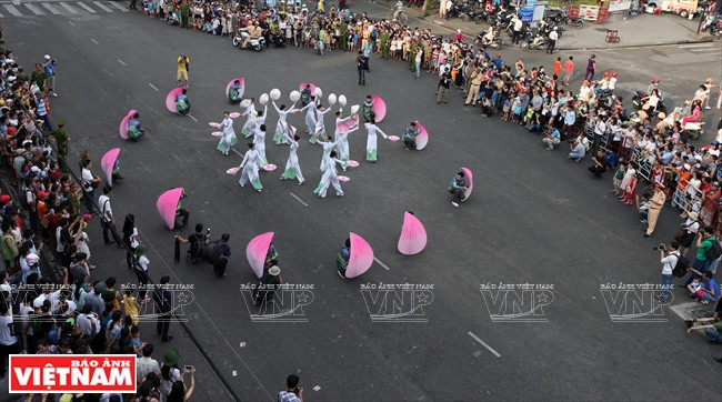 La fête de la rue vue d’en haut.