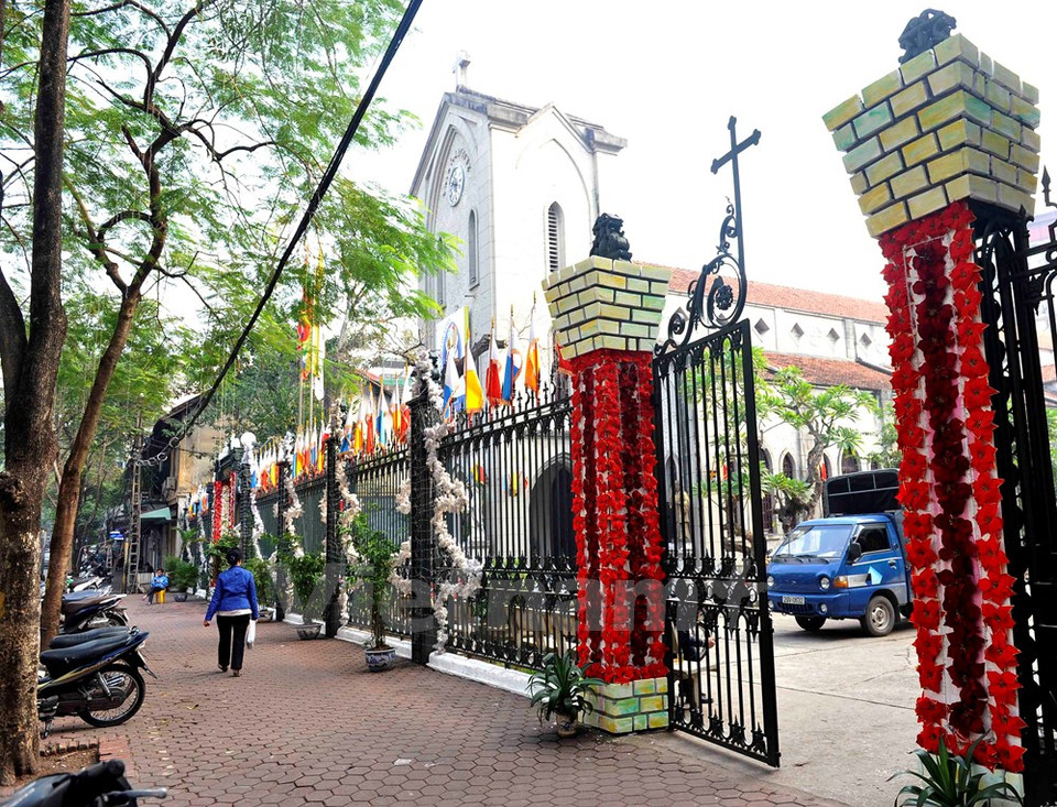Eglise Cua Bac, rue Cua Bac, arrondissement de ​Ba Dinh.