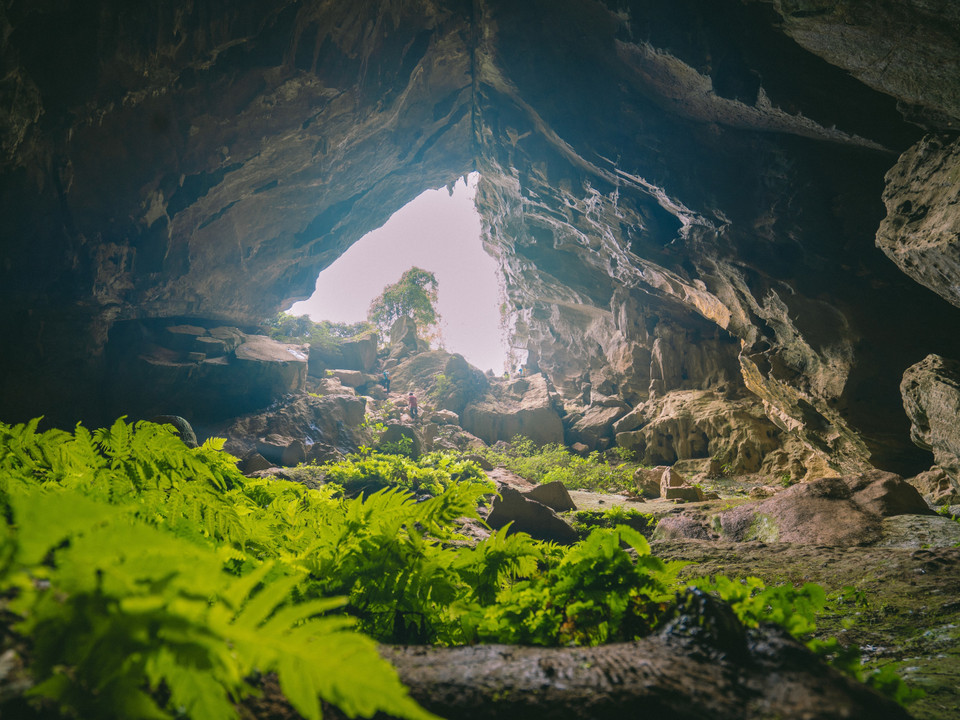 La grotte Chuot (Souris) était le studio du film ""Kong: Skull island" d'Hollywood.