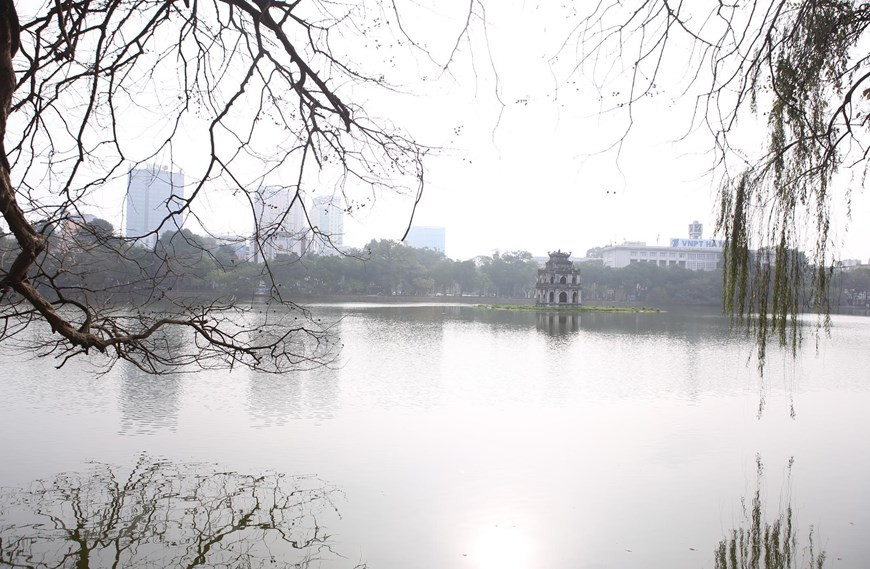 La beauté du lac de l’Épée à l’intersaison.