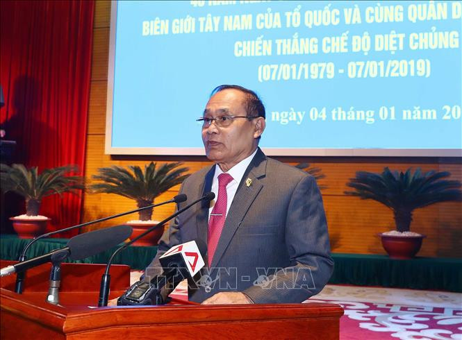 Le vice-président du Sénat cambodgien Tep Ngorn.