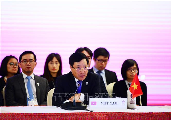 Pham Binh Minh copréside la conférence des ministres des AE ASEAN-Japon.