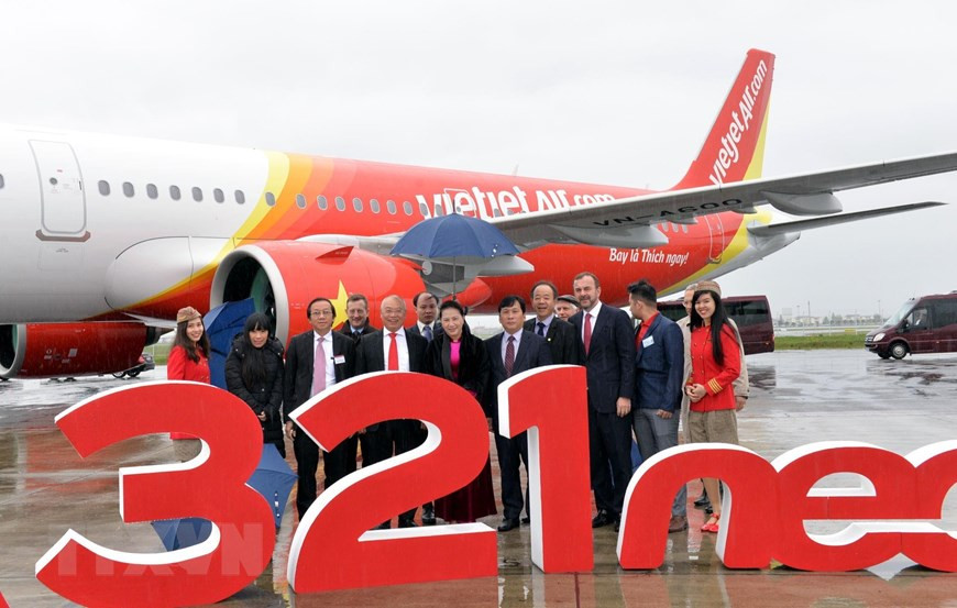 Vietjet Air reçoit l'Airbus A321neo immatriculé VN-A600 