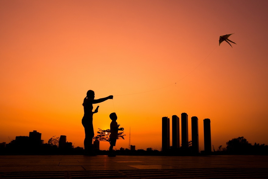 Ciel d’enfance à Hô Chi Minh-Ville.