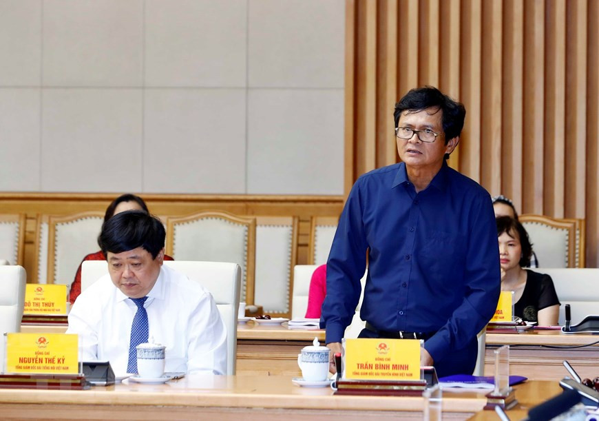 Tran Binh Minh, membre du Comité central du Parti, directeur général de la Télévision du Vietnam