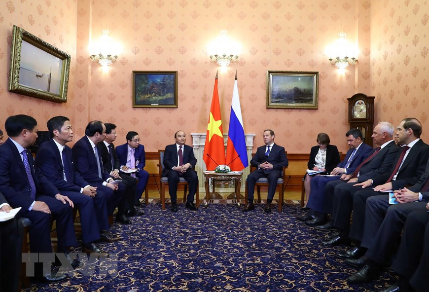 Rencontre entre les deux Premiers ministres.