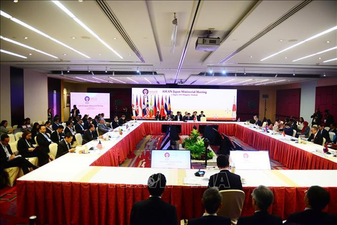 Panorama de la conférence des ministres des AE ASEAN-Japon.