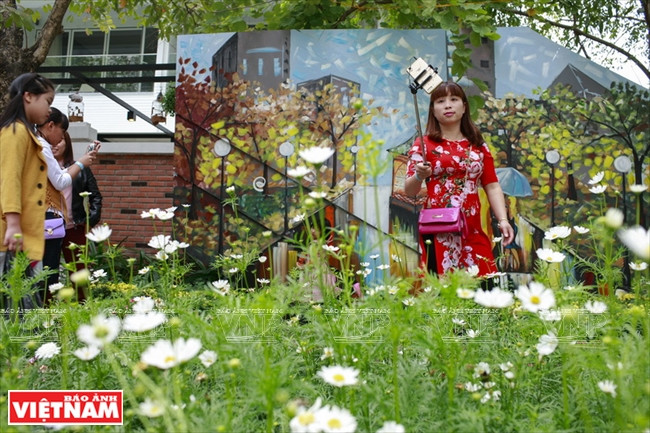 Ce qui n’était autrefois qu’un simple passe-temps est devenu pour les membres de «Yeux Viêt» une profession à part entière. Les matériaux de base utilisés dans le "street art" sont les bombes et peintures aérosols.