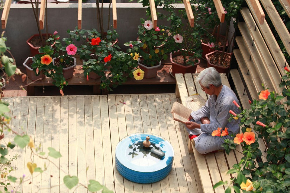 Le Deuxième Prix de Living slowly. Auteur : Tran Anh Tuan.