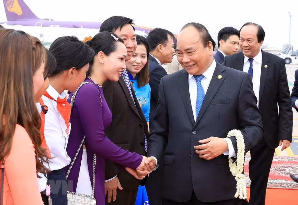 Le chef du gouvernement Nguyen Xuân Phuc termine sa participation au Sommet de la MRC. 