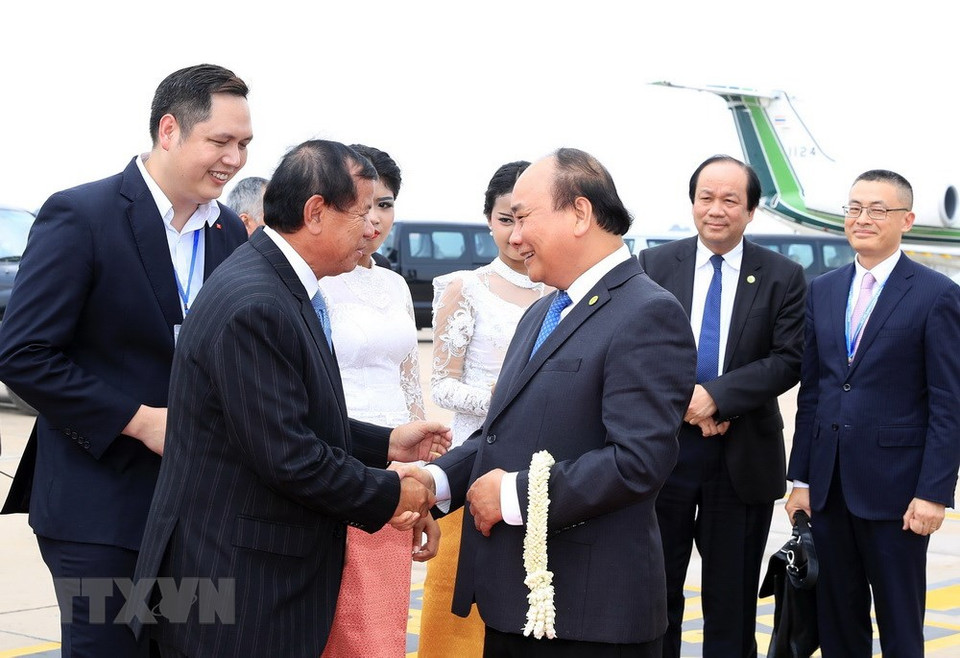 Le chef du gouvernement Nguyên Xuân Phuc termine sa participation au Sommet de la MRC. 