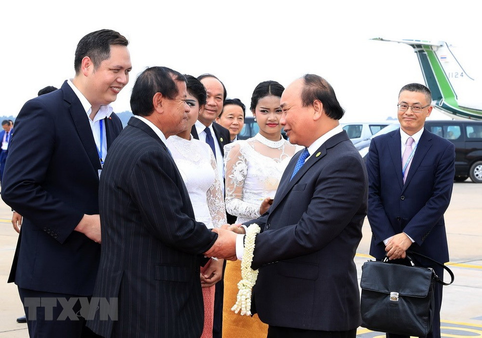 Le chef du gouvernement Nguyên Xuân Phuc termine sa participation au Sommet de la MRC. 