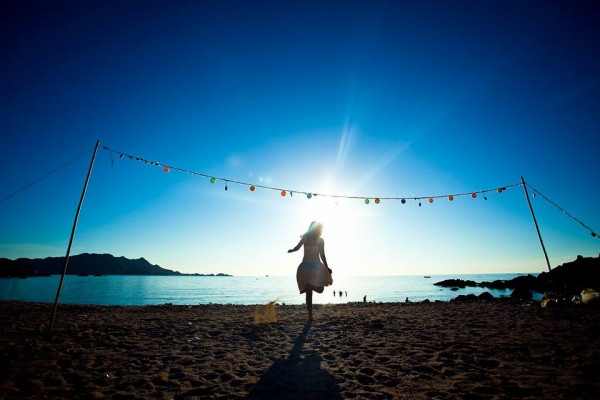 La plage de Van Chay, considérée comme la plus belle de Cô Tô.