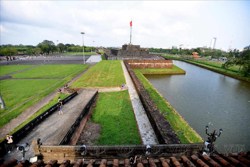  En 1993, l’ensemble de monuments de Huê, dont la Cité impériale, a été inscrit au patrimoine mondial par l’UNESCO. Photo : VI
