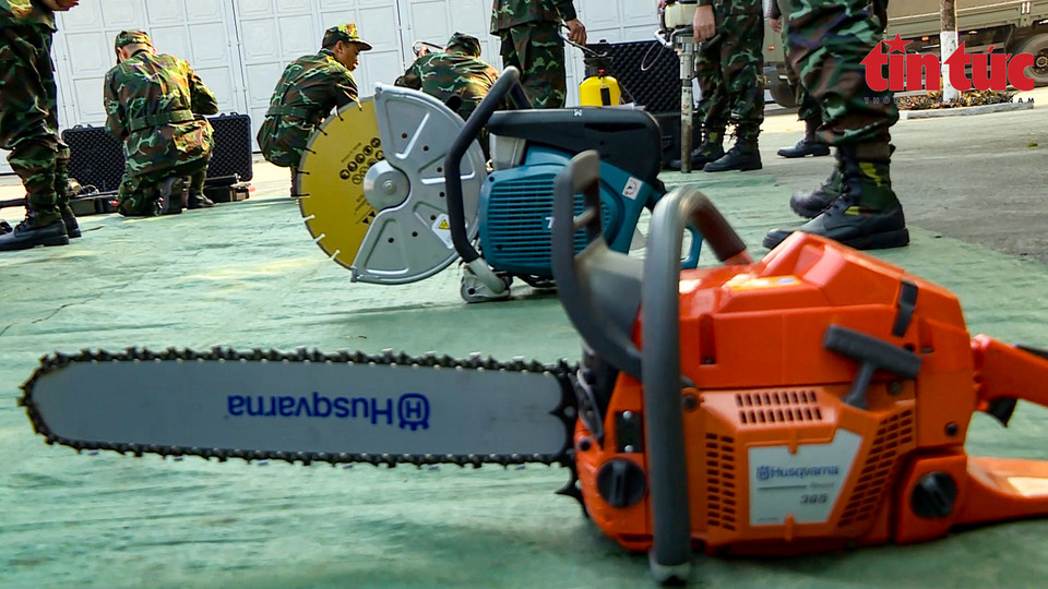 Des équipements de la mission de l'Armée vietnamienne. Photo: VNA 