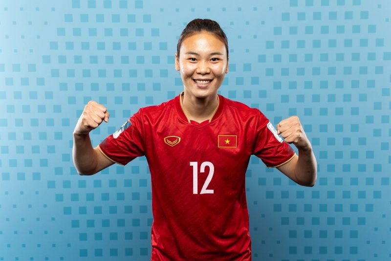 L'attaquante Pham Hai Yên. Photo : FIFA