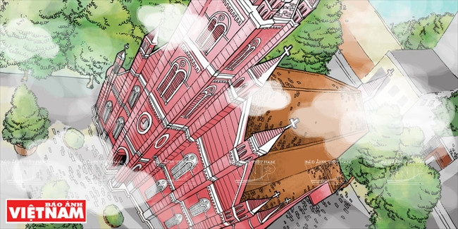 L'église Tân Định.