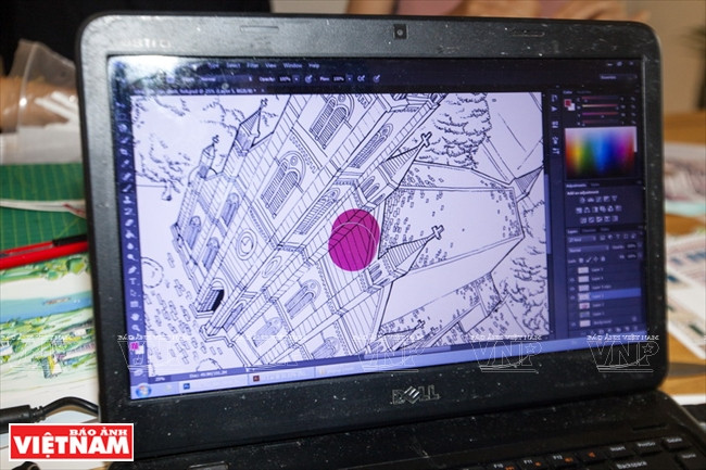 Traitement des images sur l’ordinateur.