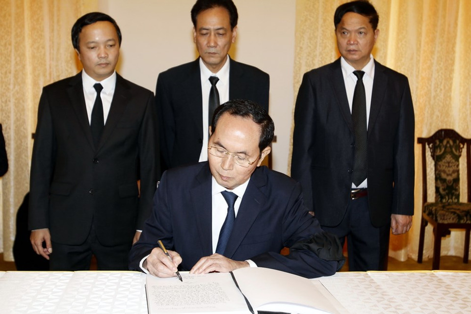 Le président Tran Dai Quang 