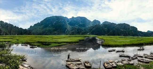 La réserve naturelle de Van Long a été créée en 1999. Photo : Cong Dat/VNA 